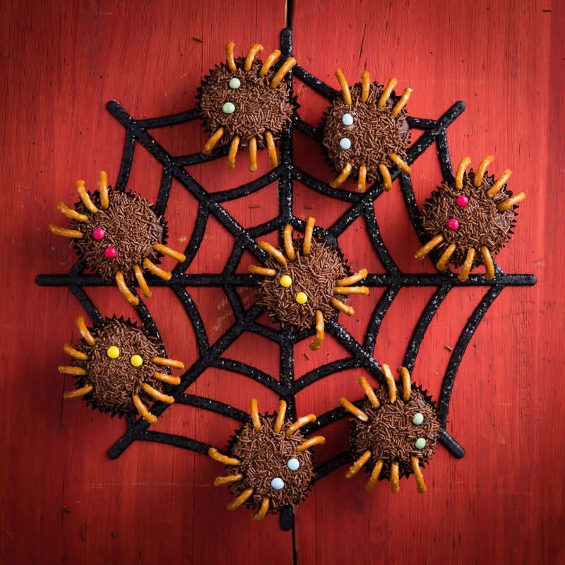 Foto Schokoladen-Spinnen-Muffins von WW