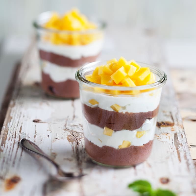 Photo de Trifle mangue-chocolat prise par WW