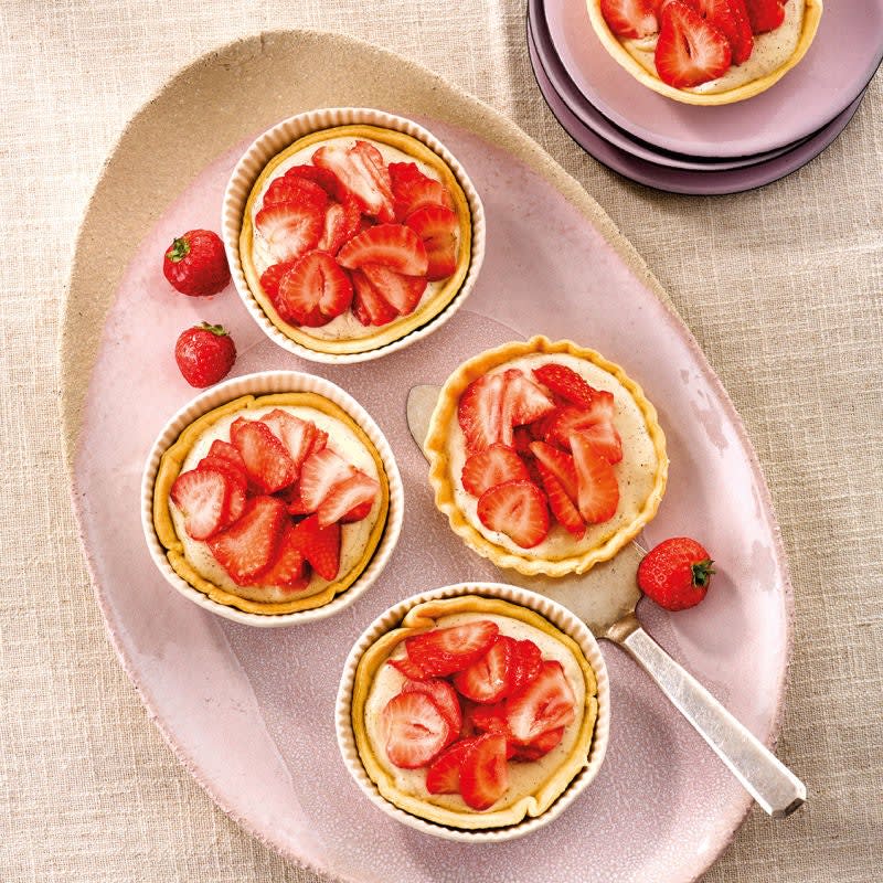 Photo de Tartelettes aux fraises façon pudding prise par WW