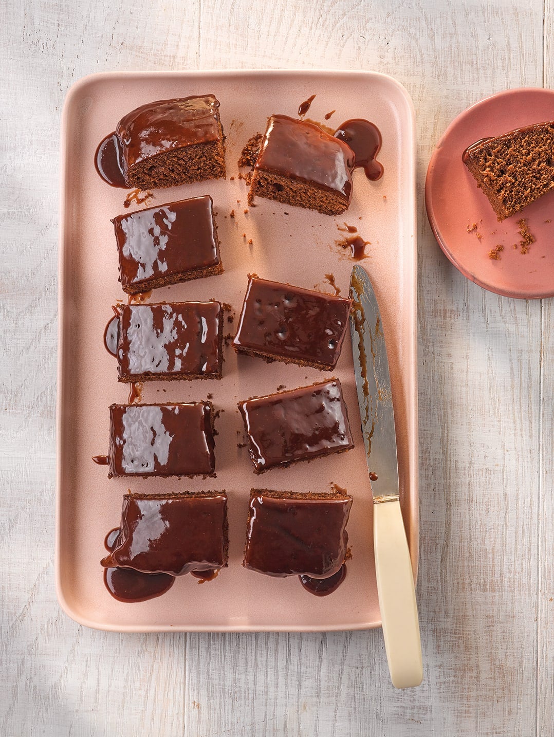 Photo de Brownie aux noisettes et au caramel prise par WW