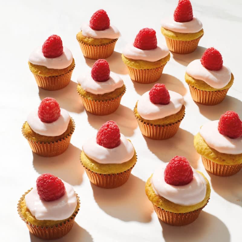 Cupcakes framboise-citron