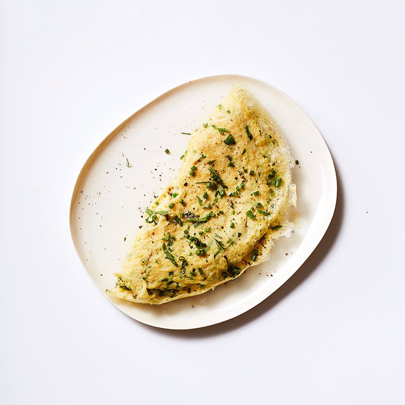 Foto Omelette mit frischen Kräutern von WW