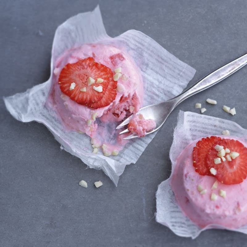 Photo de Bouchées glacées aux fraises prise par WW