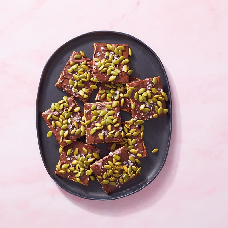 Photo de Biscuits complets au chocolat et aux graines de courge prise par WW