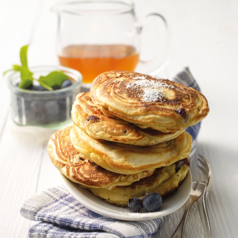 Photo de Pancakes aux myrtilles prise par WW